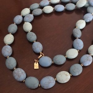 Turquoise beaded necklace